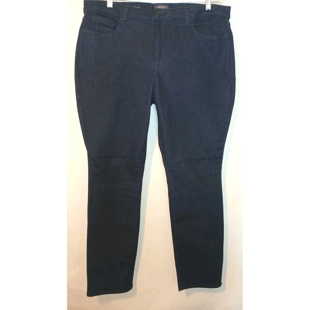 NYDJ Plus Jeans Sheri Slim 16W Lift Tuck Technology Tummy Panel 38X30 A131